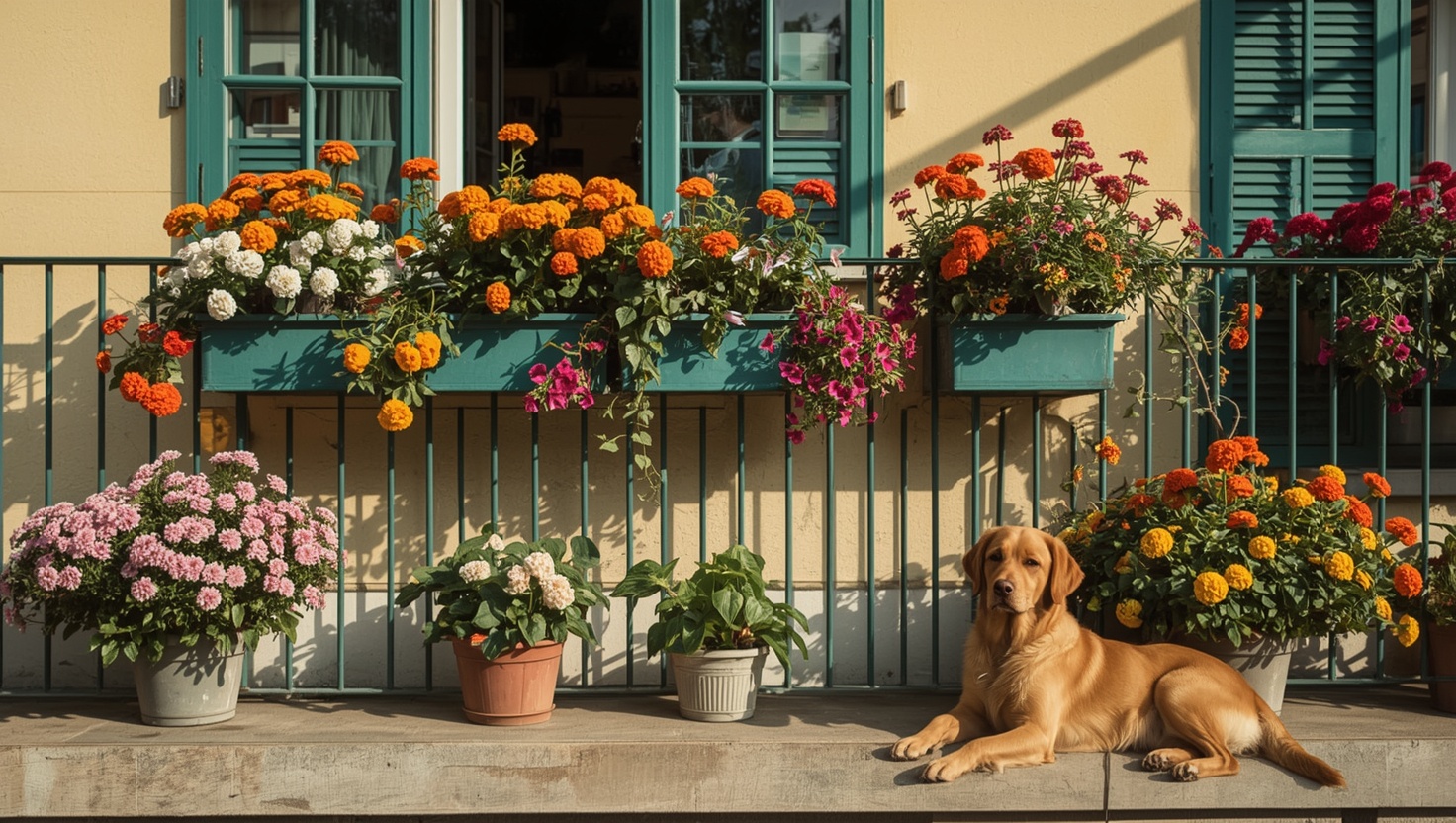 ungiftige balkonpflanzen für hunde