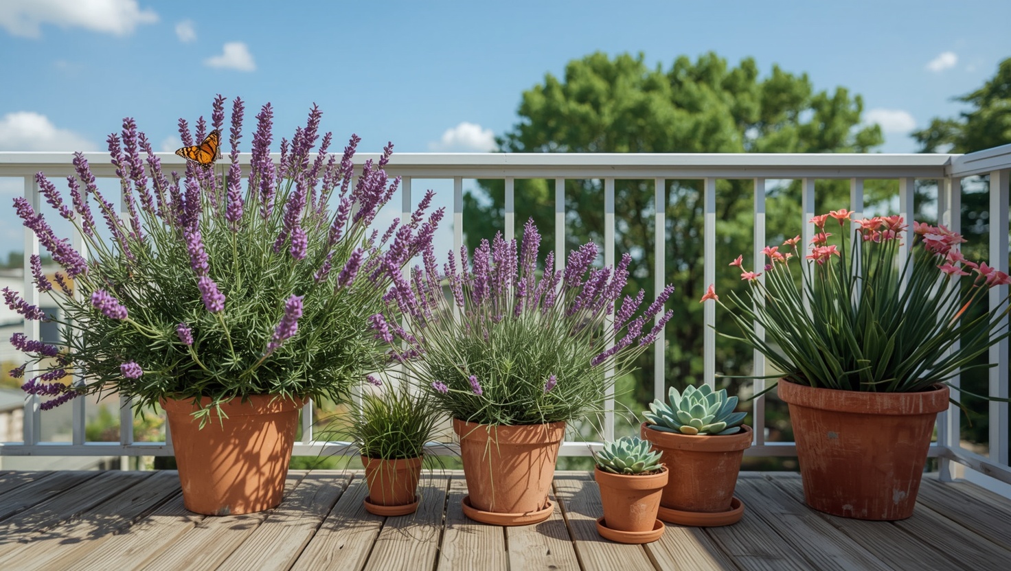 welche balkonpflanzen im juli